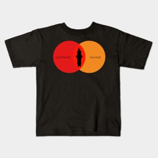 A Legitimate Venn Diagram Kids T-Shirt